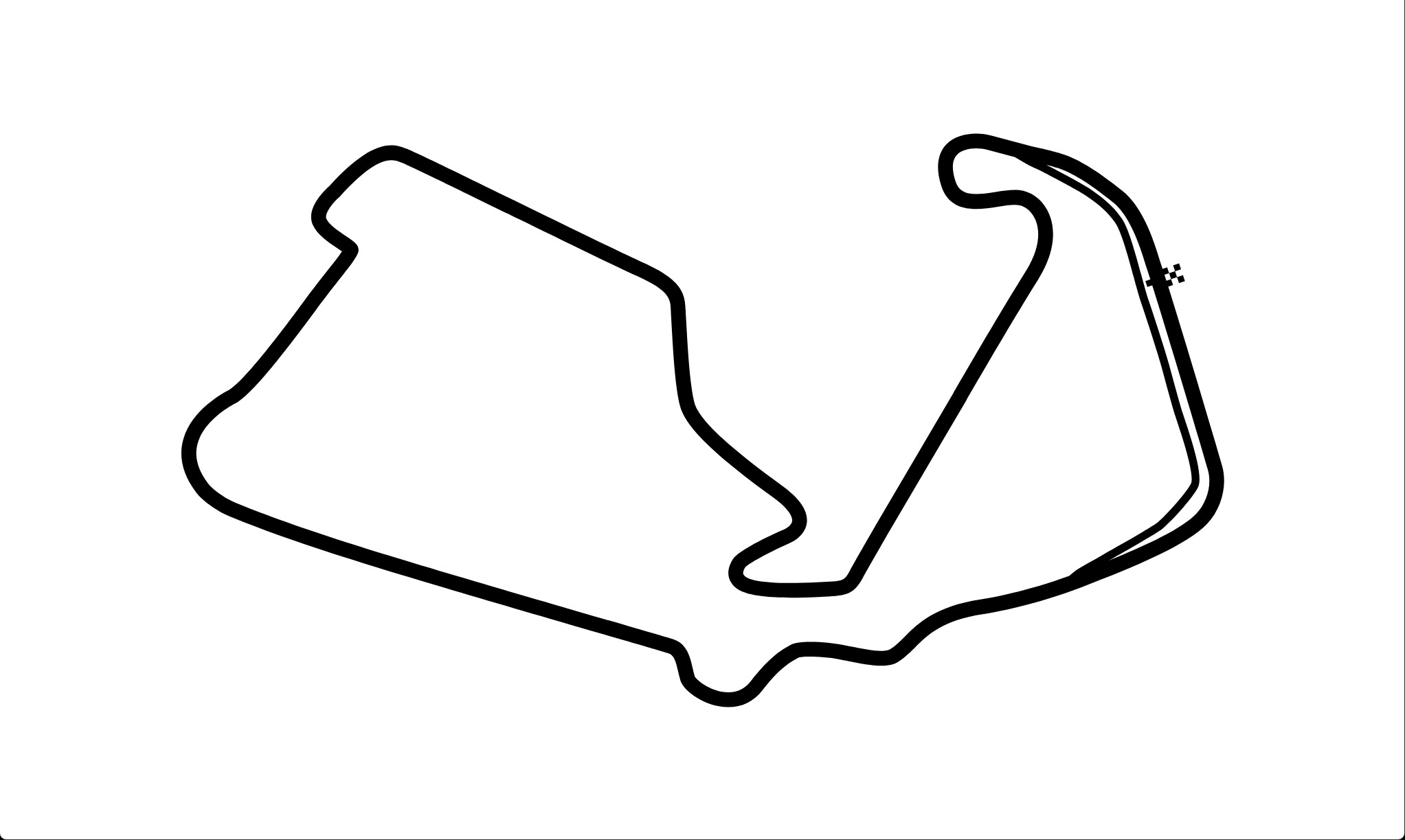 Plan de Silverstone GP