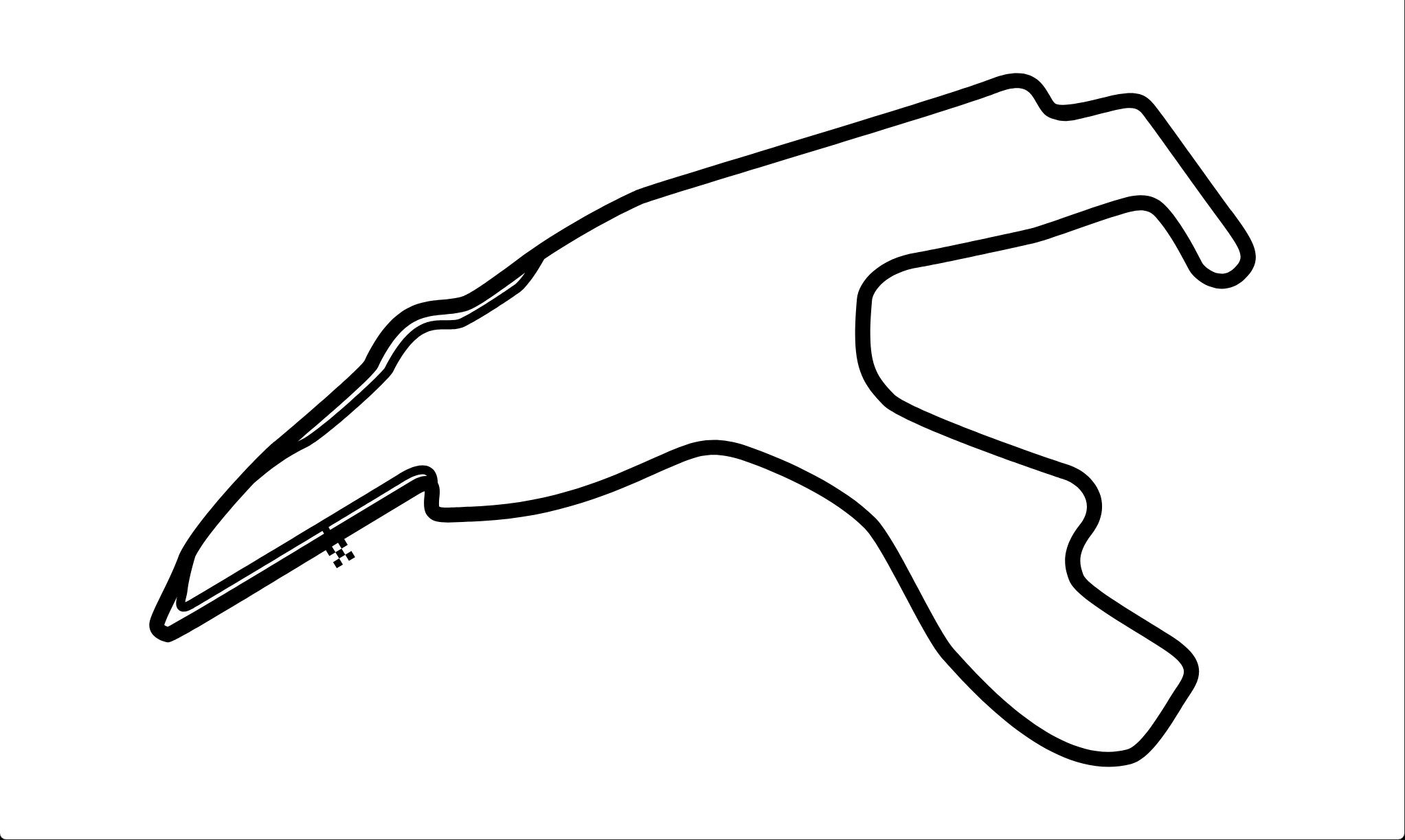 Plan de Spa-Francorchamps